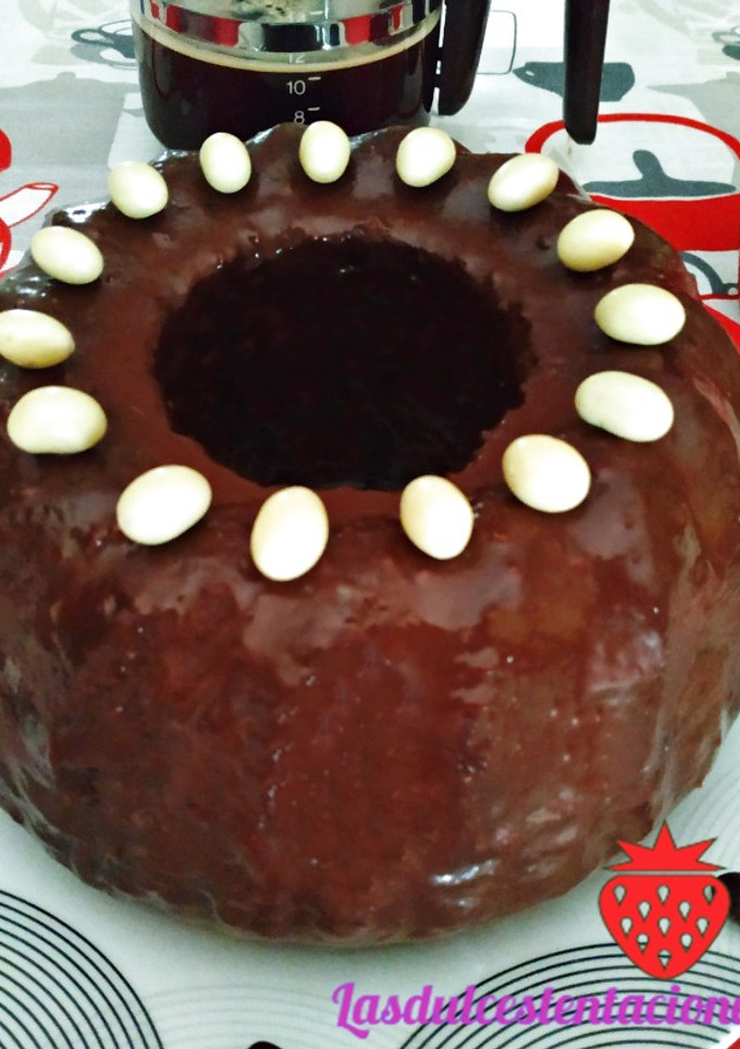 Una foto de Corona de Chocolate Amarmolado