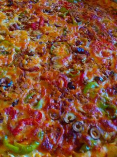 صورة لوصفة بيتزا بالتونه pizza