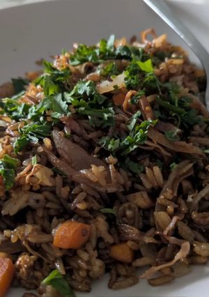 Una foto de Arroz Frito Chino 揚州炒飯