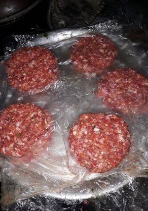 Una foto de Hamburguesas de carne