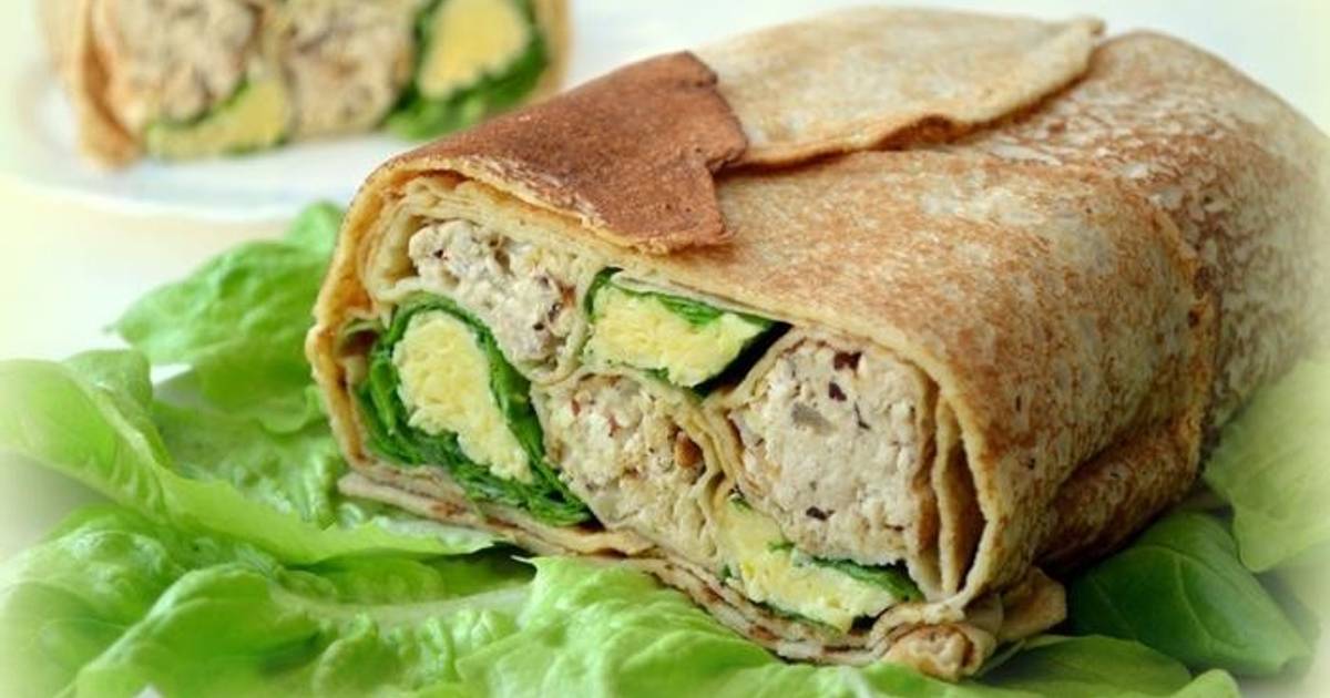 Рецепт Блинов С Курицей С Фото