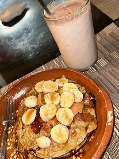 Una foto de HOT CAKES DE AVENA 💪🏻