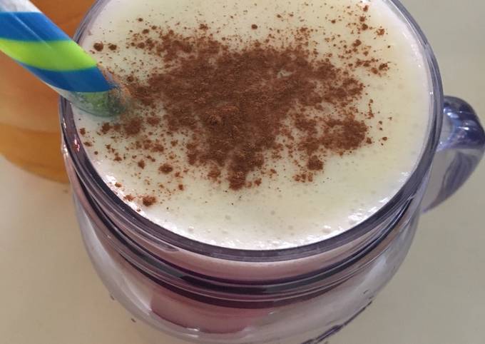 Simple Way to Prepare Any-night-of-the-week Banana-Peach Smoothie - no Lactose
