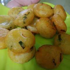 รูปของ Perkedel kentang Eggless