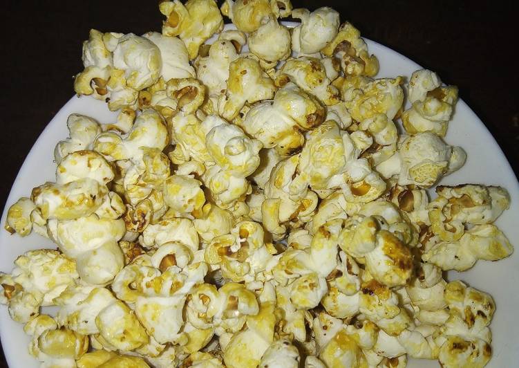 Honey coated popcorns