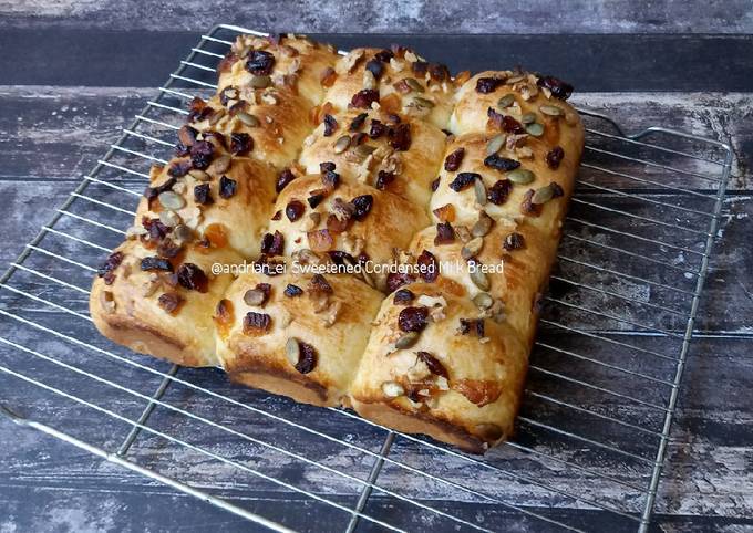 Cara Gampang Menyiapkan No Knead Sweetened Condensed Milk Bread Anti Gagal