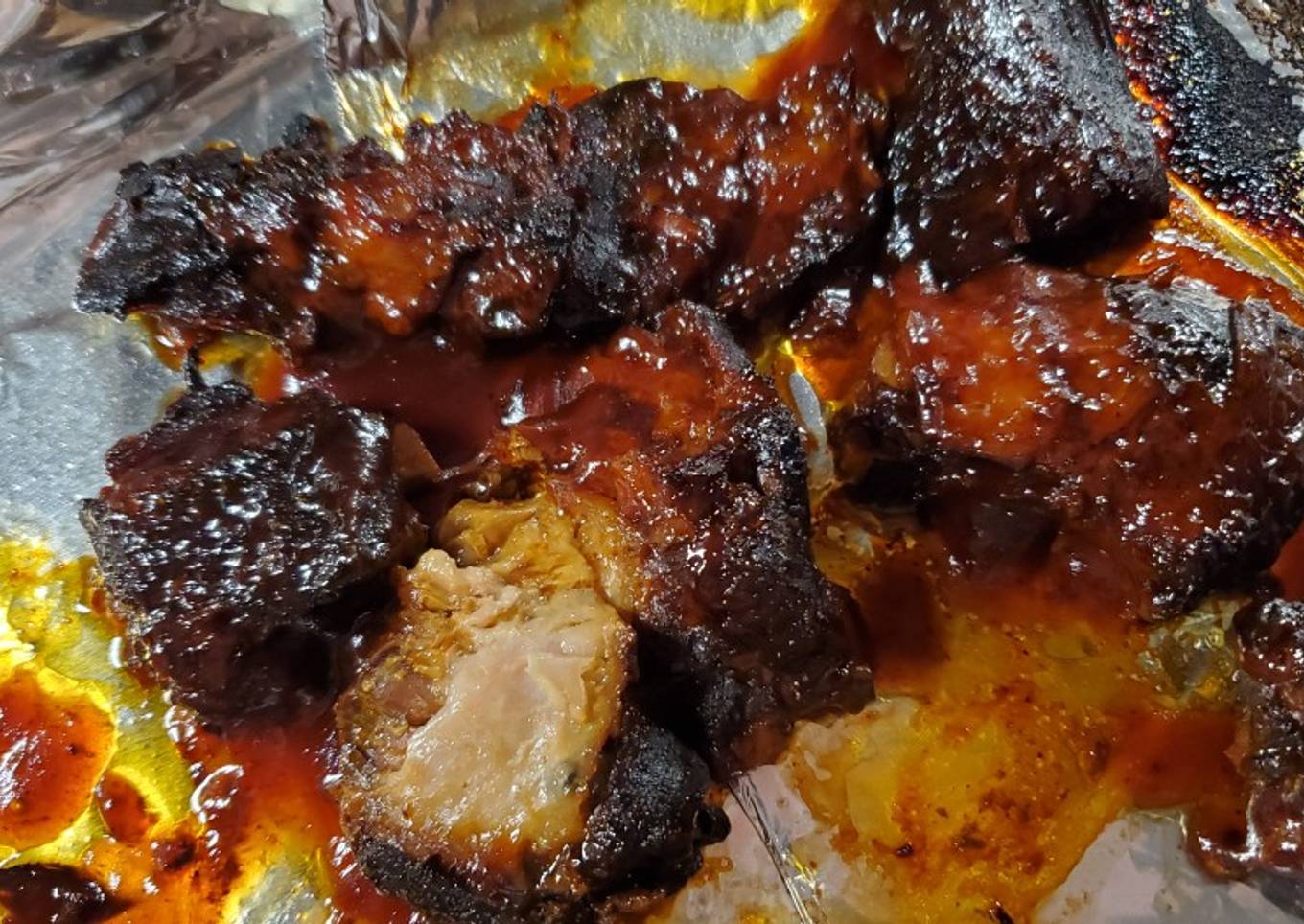 My Slow Cooker Rib Tips