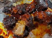 A picture of pork ribs