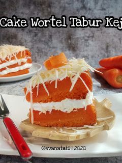 Foto resep Cake Wortel Tabur Keju