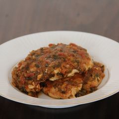 A picture of Chicken With Veggie Heavy Tomato Sauce.