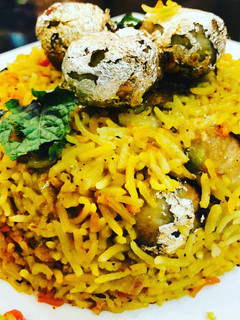 A picture of Motiya pulao.