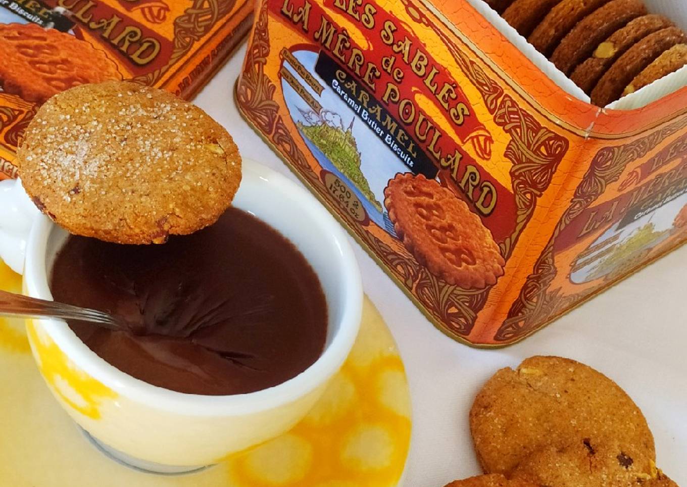 Cookies with Russian ribbon: