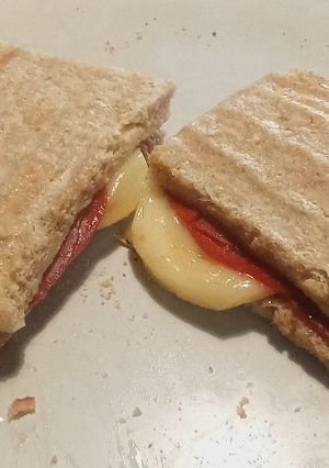 Una foto de Pan de molde al microondas