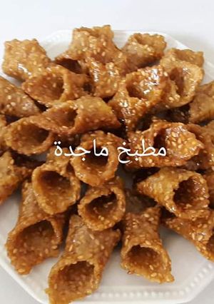 صورة لوصفة حلوة البليغة بالجنجلان