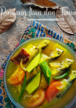 Gambar Pindang ikan dan timun