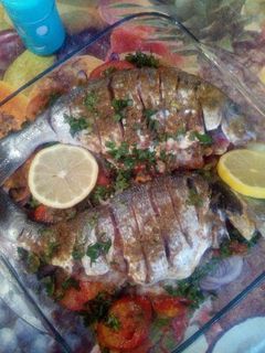 صورة لوصفة سمك La Dorade في الفرن🐟🐟🐟
