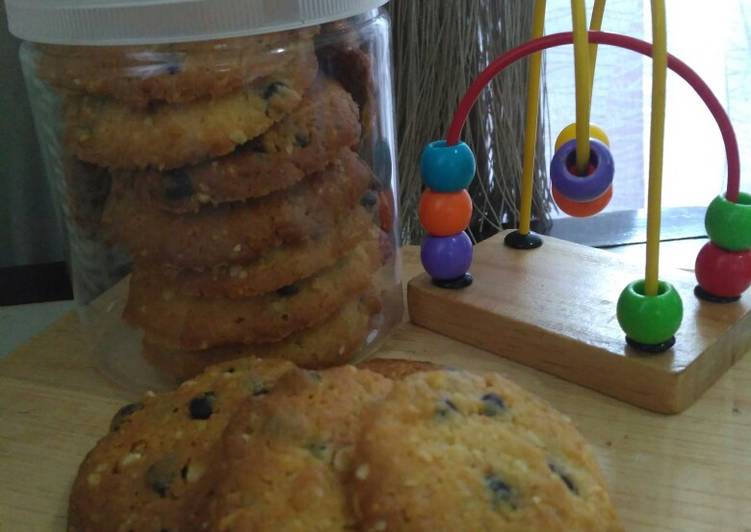 Resep 3.9#11 Vanilla Chocochip Cookies yang Enak