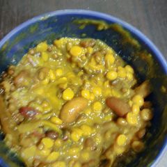 Chana rajama daal A picture of Chana rajama daal.