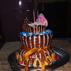 A picture of Spongy Chocolate Cake.