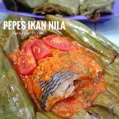 A picture of Pepes ikan nila.