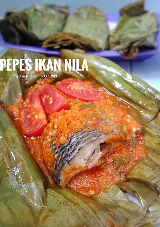 Foto resep Pepes ikan nila