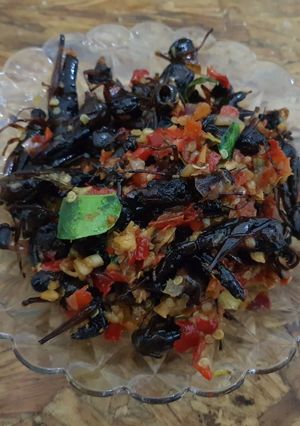 Foto resep Sambel sadis belalang