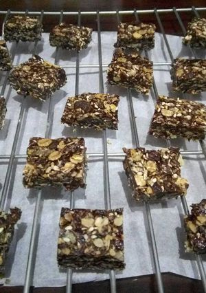 Foto resep Oat bar coklat