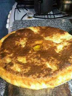 Una foto de Budín de pan