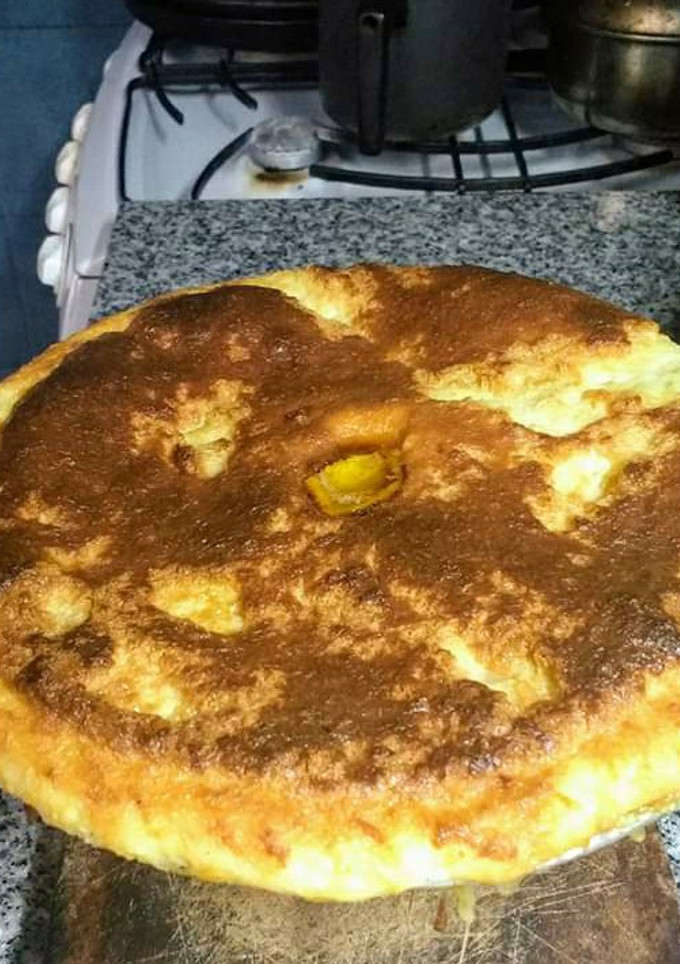 Una foto de Budín de pan