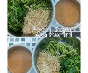 Resep mudah Pecel Sayur Simpel Ala Karini Mantul Banget