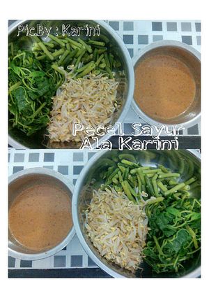 Foto resep Pecel Sayur Simpel Ala Karini