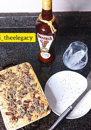 A picture of Amarula Peppermint Crisp Tart.