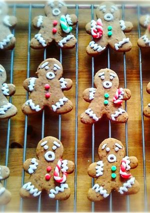 Una foto de Pan de jengibre vegano (gingerbread)