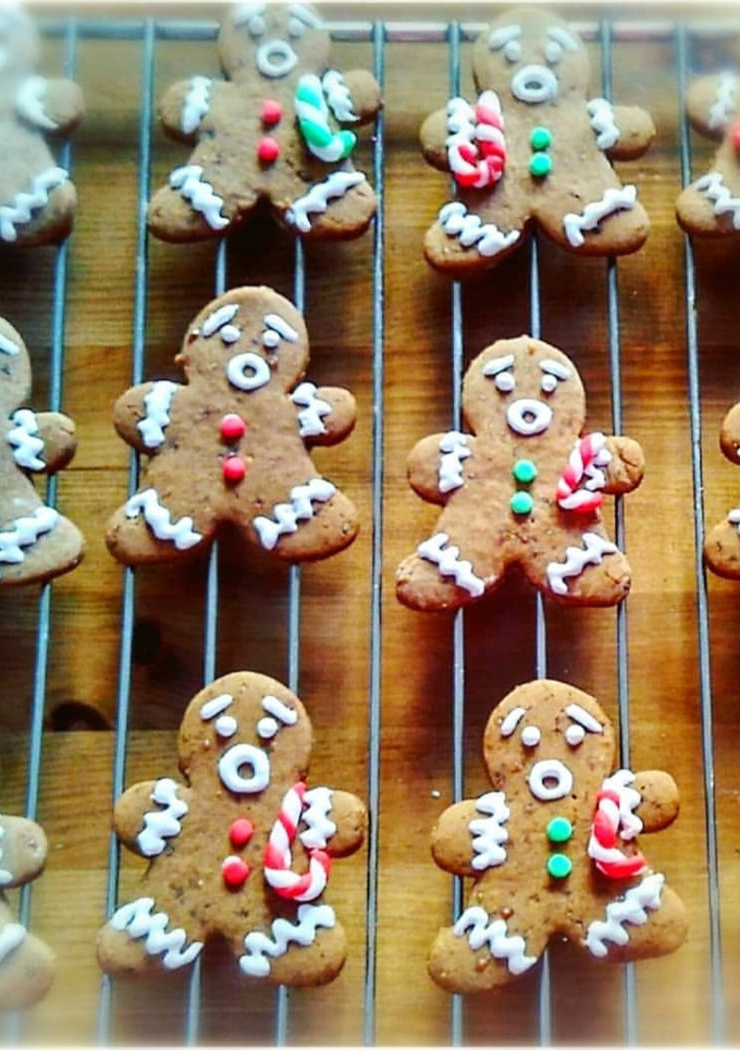 Una foto de Pan de jengibre vegano (gingerbread)