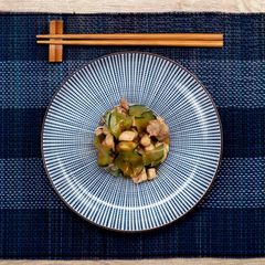 A picture of Chicken and Cucumber Salad with Chilli Oil.