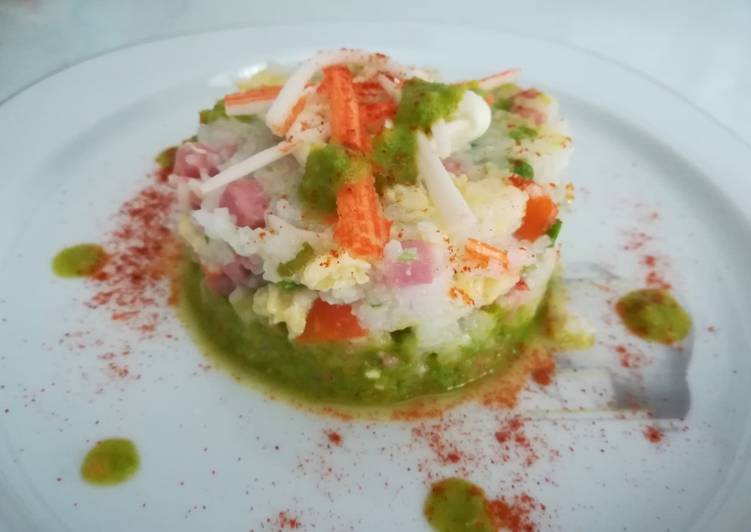 Riso alla cantonese rivisitato da me.