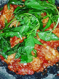 Foto resep Penyet tempe (sambal terasi pedas asin) no sugar