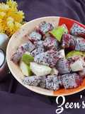 Pear and Dragonfruit Chaat