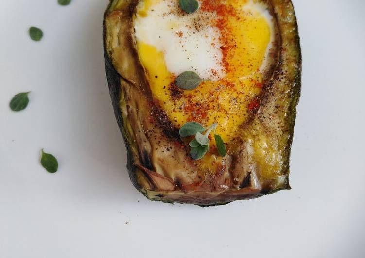 Avocado eggs al forno 🥑🥑🥑🥚🥚🥚