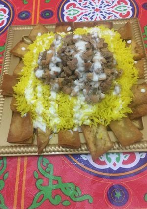 صورة لوصفة طريقة عمل فتة الشاورما السورى