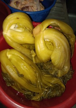 Foto resep Asinan Sawi pahit