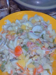 A picture of Cucumber 🥒 Salad 🥗.