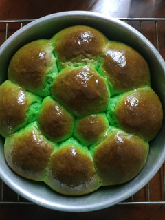 Foto resep Roti sobek (pandan)