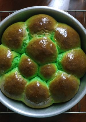 Foto resep Roti sobek (pandan)