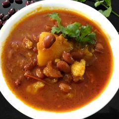 Rajma cuury A picture of Rajma cuury.