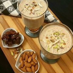 Dates & Almond Milkshake A picture of Dates & Almond Milkshake.