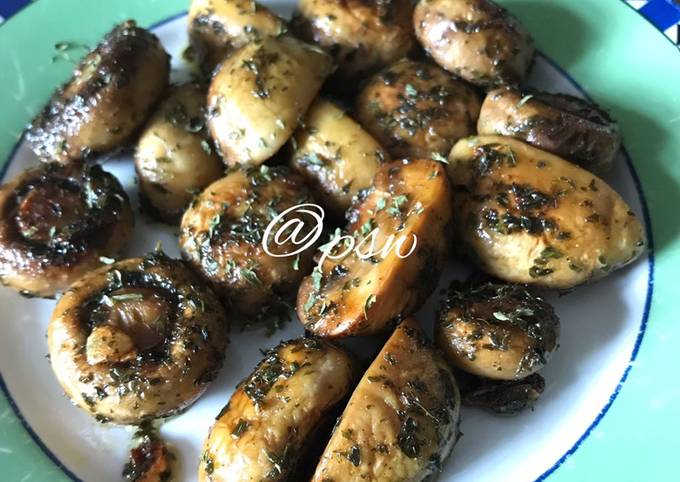 Cara Masakan Resep Tumis Jamur Kancing Bawang Putih