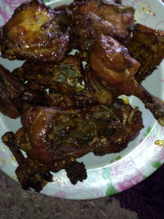 A picture of Pepper chicken.