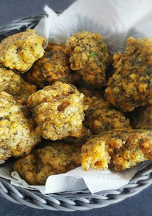 Una foto de Buñuelos de "Vakalao" veganos