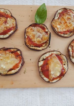 Foto di Pizzette di melanzane